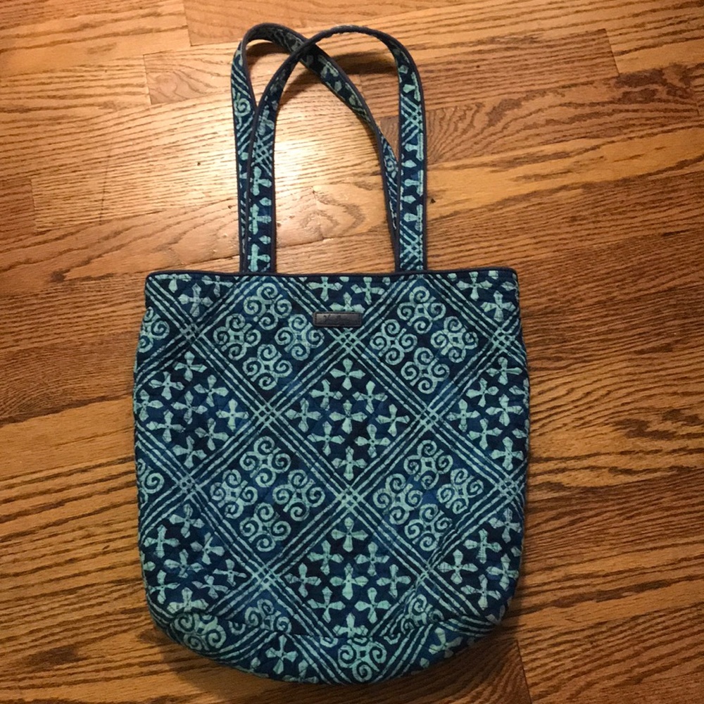 Blue Vera Bradley Tote